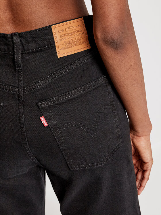 Levi's® Levi's® Džinsi Ribcage Straight Ankle 72693-0012 Melns Straight Fit