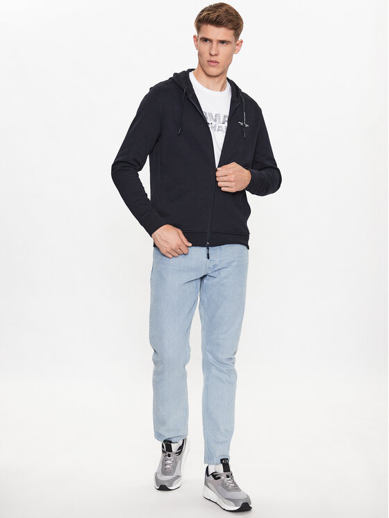 Armani Exchange Armani Exchange Felpa 8NZM95 ZJKRZ 1510 Nero Regular Fit
