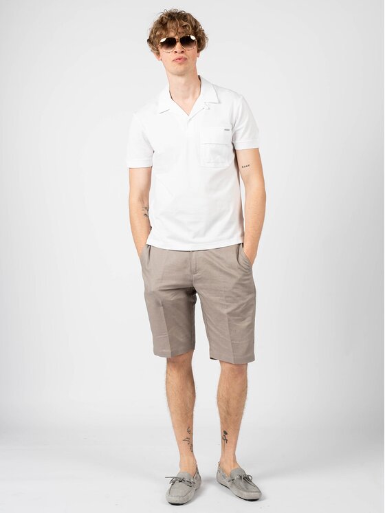 Antony Morato Antony Morato Polokošile MMKS02130-FA100083 Bílá Regular Fit