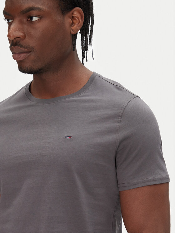 Tommy Jeans Tommy Jeans T-shirt DM0DM04411 Grigio Slim Fit