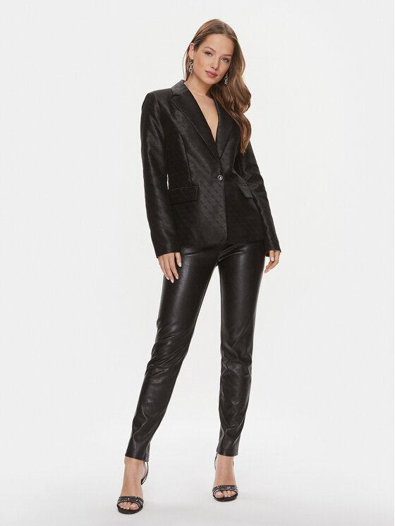 Guess Guess Сако Diletta W4RN57 WFIR2 Черен Regular Fit