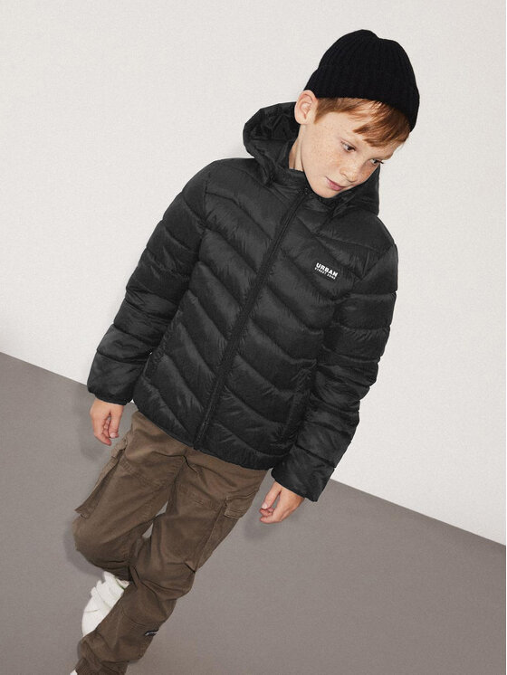 NAME IT NAME IT Kurtka zimowa 13227814 Czarny Regular Fit