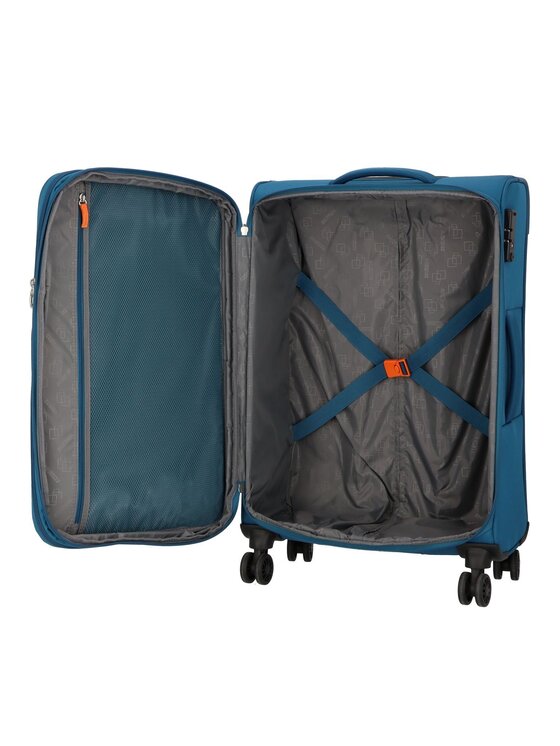 American Tourister American Tourister Komplet walizek 318128 Błękitny