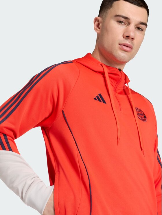 adidas adidas Bluza techniczna Bayern Monachium Czerwony Loose Fit