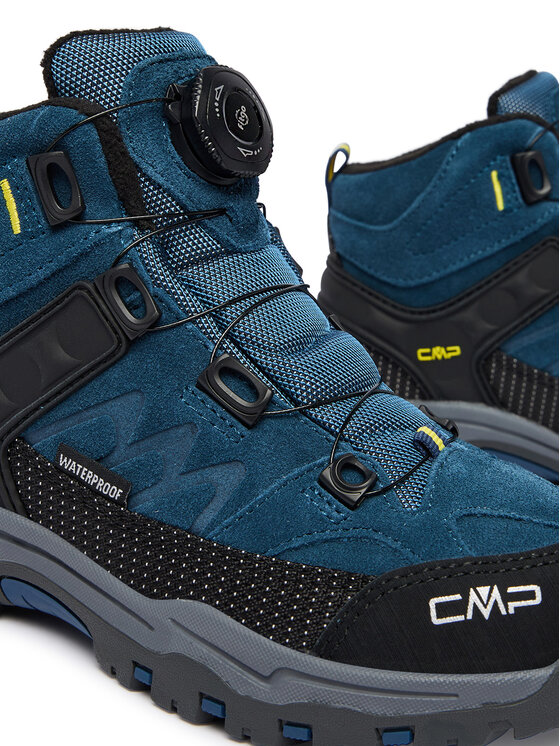 CMP CMP Trekkingi Kids Kiruna Mid Fitgo Fleece Wp 3Q57894 Niebieski
