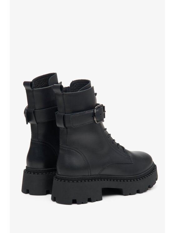 Estro Estro Μποτάκια ER00113295 Μαύρο