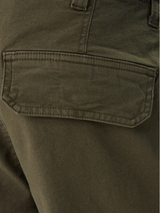 Tommy Jeans Tommy Jeans Штани з тканини Sonny DM0DM22651 Зелений Slim Fit