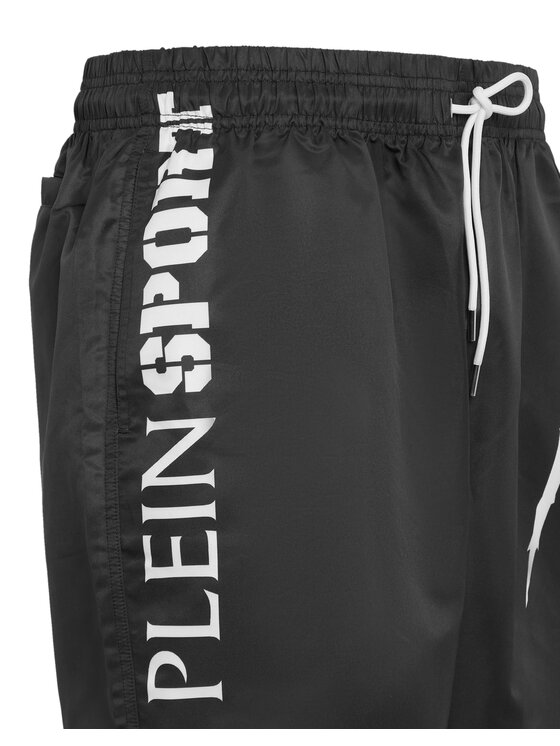 Plein Sport Plein Sport Szorty sportowe 28339 Czarny Jogger Fit