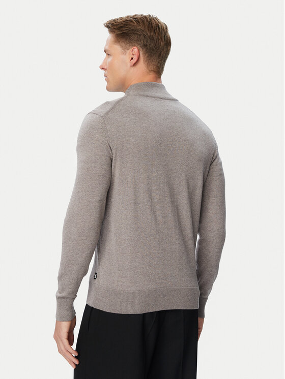 BOSS BOSS Džemper H-Ebenji  50565499 Svijetlo smeđa Regular Fit