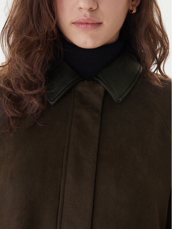 ONLY ONLY Jacke aus Kunstleder Abbie 15372234 Braun Regular Fit