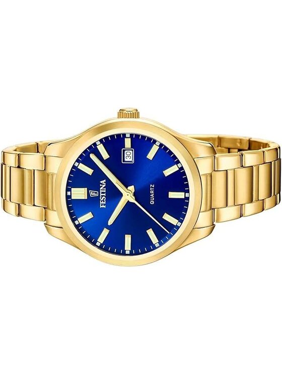 Festina Festina Zegarek F20740-2 Złoty