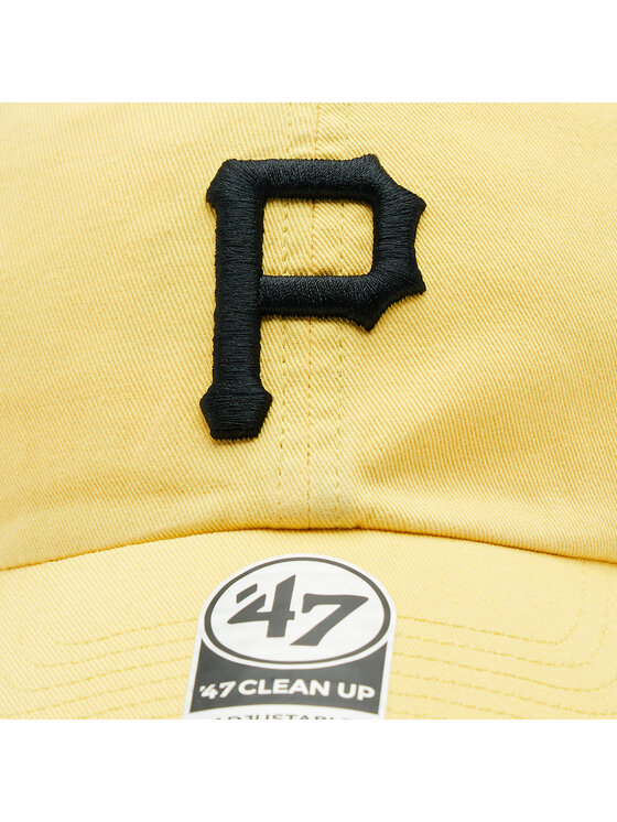 47 Brand 47 Brand Șapcă MLB Pittsburgh Pirates Double Under '47 CLEAN UP BAS-DBLUN920GWS-MZ06 Galben