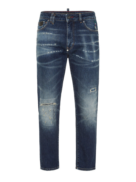 PHILIPP PLEIN PHILIPP PLEIN Jeansy 26871 Niebieski Slim Fit