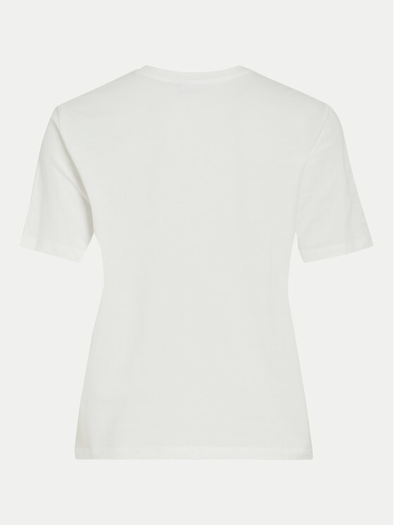 Vila Vila T-krekls Sybil 14097370 Balts Regular Fit