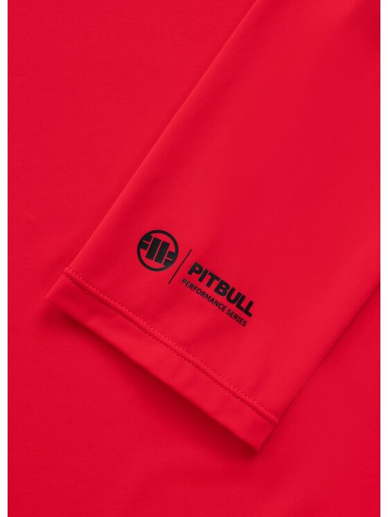 PITBULL PITBULL Legginsy RUNWAY Czerwony Regular Fit
