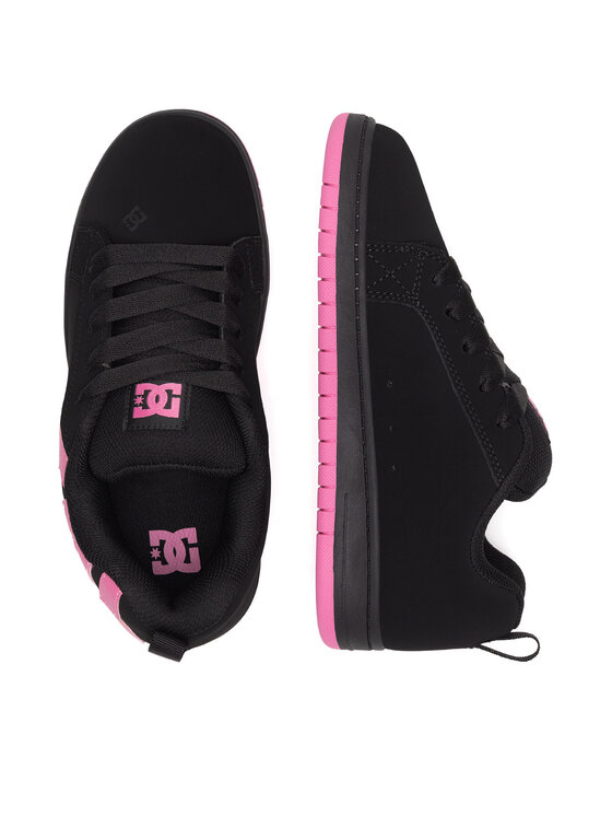 DC Shoes DC Shoes Sneakersy COURT GRAFFIK ADGS100091-BBP Černá