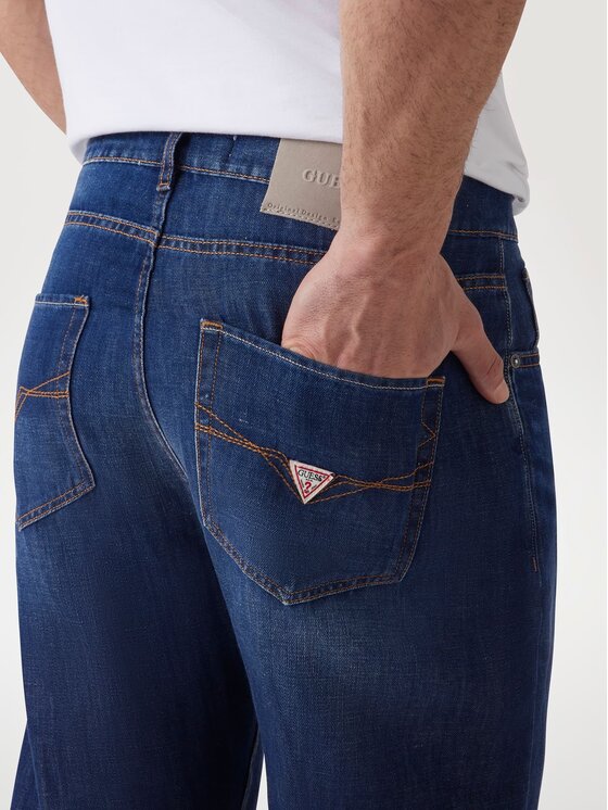 Guess Guess Jeansy 174893 Modrá Regular Fit
