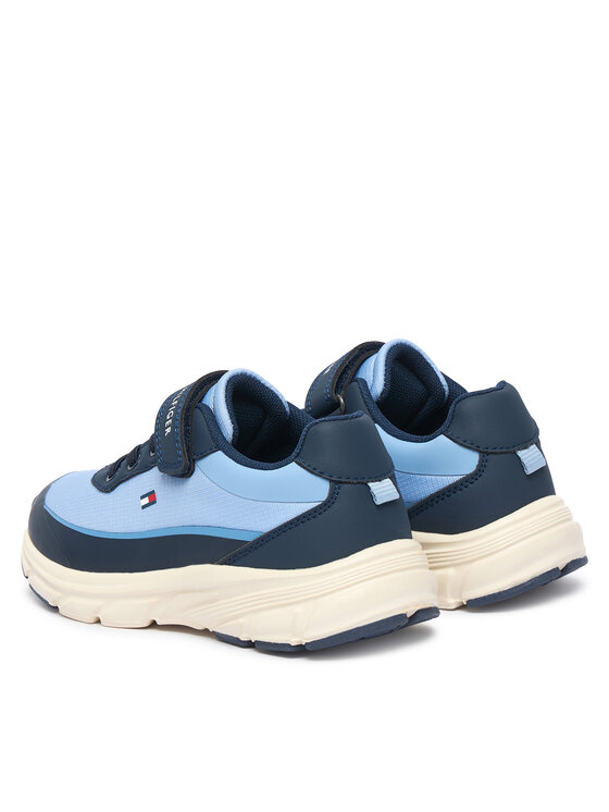 Tommy Hilfiger Tommy Hilfiger Tenisice Low Cut Lace-Up/Velcro Sneaker T1X9-35260-1844 S Plava