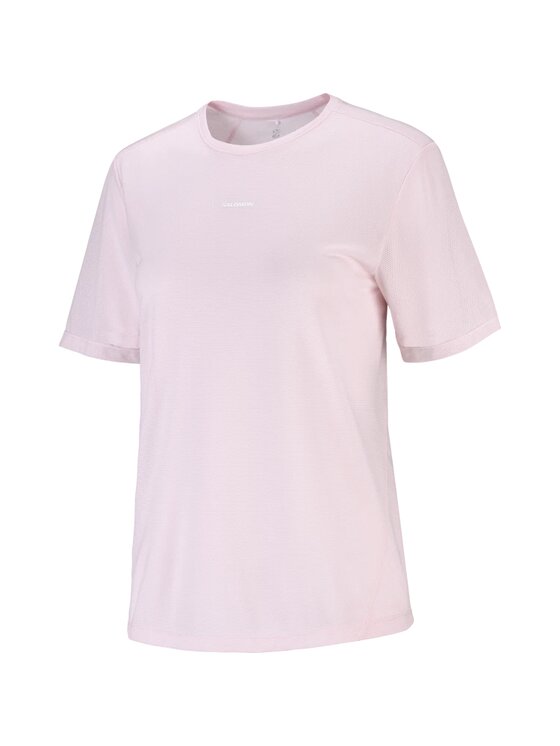 Salomon Salomon Koszulka techniczna SHAKEout CORE SS TEE W Różowy Regular Fit