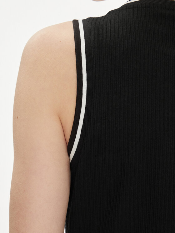 Liu Jo Liu Jo Φόρεμα καθημερινό TA4185 J4678 Μαύρο Regular Fit