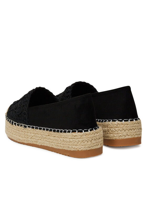 DeeZee DeeZee Espadrilles LE601-66 Schwarz