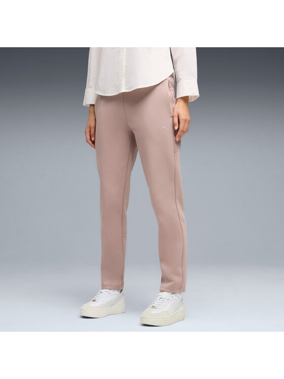 Puma Puma Spodnie dresowe 691899 Różowy Regular Fit