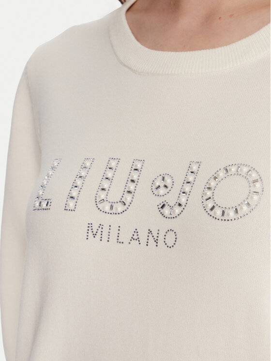 Liu Jo Liu Jo Sweater TF5248 MS63L Ekru Regular Fit