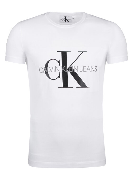 Calvin Klein Jeans Calvin Klein Jeans T-Shirt J30J307842 Weiß Regular Fit