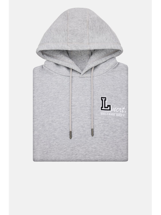 Lancerto Lancerto Bluza Alves BL073222000002 Szary Regular Fit