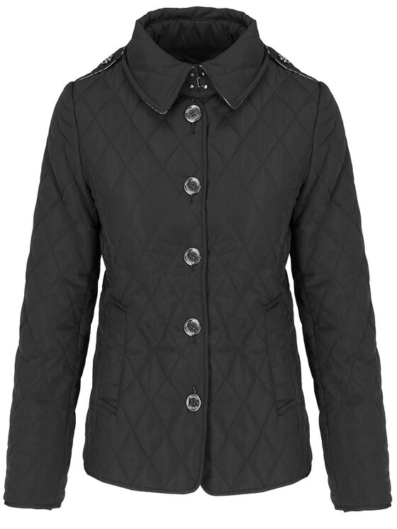 Perso Perso Bunda pro přechodné období BLH610114F Černá Regular Fit
