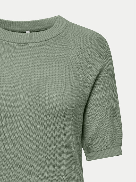 ONLY ONLY Sweter Lecia 15339541 Zielony Regular Fit
