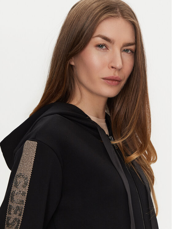 Guess Guess Mikina W5RQ03 KBYE2 Černá Regular Fit