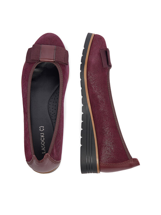 Lasocki Lasocki Ballerine CEO-RST-TOMBA-29 Bordeaux