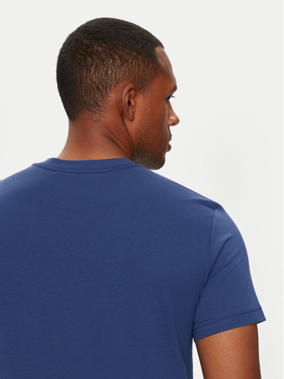 Versace Jeans Couture Versace Jeans Couture T-Shirt 77GAHT00 CJ00T Modrá Slim Fit