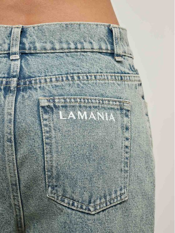 La Mania La Mania Jeansy ETZI 2 Niebieski Classic Fit