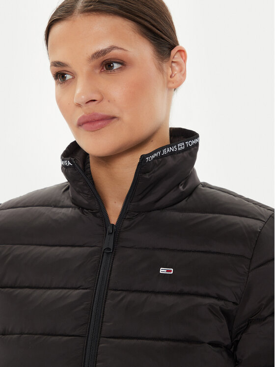 Tommy Jeans Tommy Jeans Daunenjacke DW0DW17746 Schwarz Regular Fit