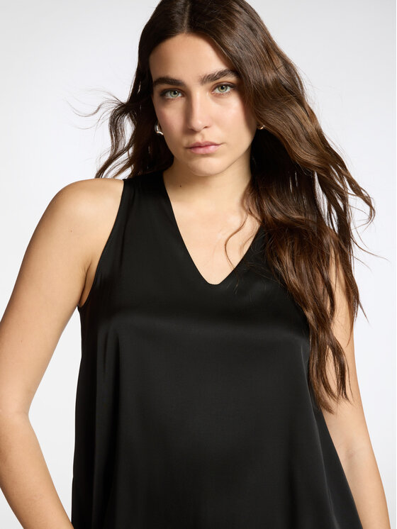 Elena Mirò Elena Mirò Bluzka D112P000032N050 Czarny Regular Fit