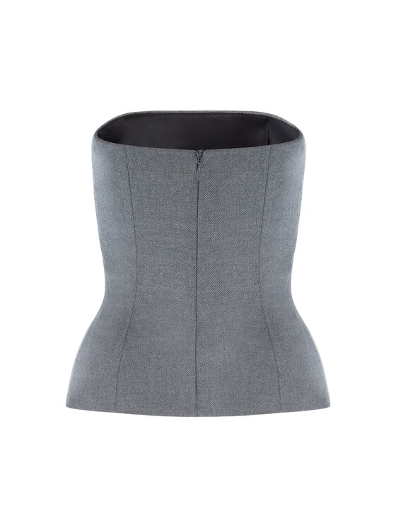 La Mania La Mania Corsetto KRISTA Nero Classic Fit
