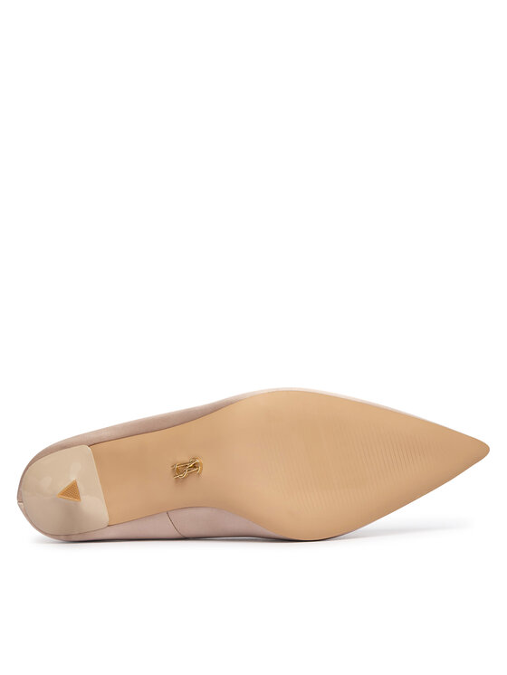 Steve Madden Steve Madden Čevlji z visoko peto Vivion 11003291 Écru