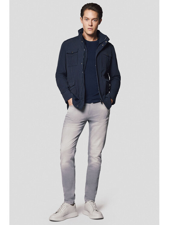 Lancerto Lancerto Kurtka przejściowa Waterford KU131125000004 Granatowy Regular Fit