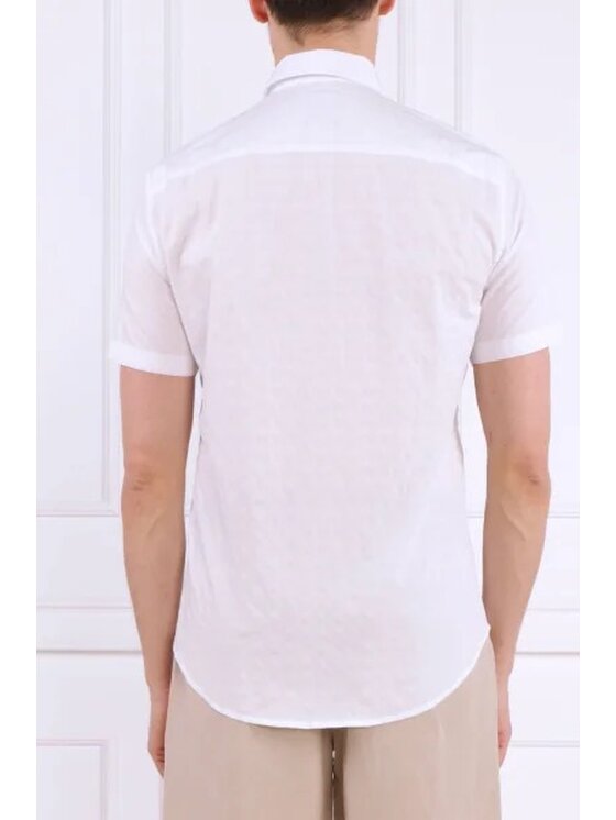 Armani Exchange Armani Exchange Košile 3RZC32 ZNYGZ 1100 Bílá Regular Fit