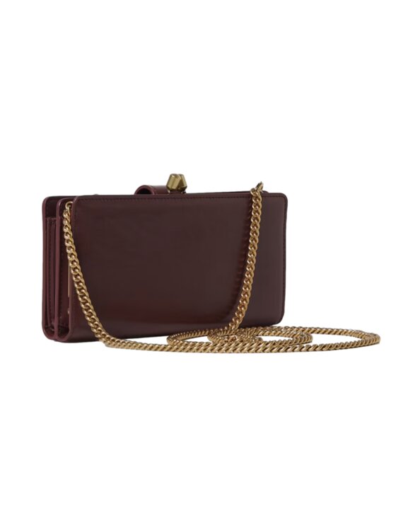 PINKO Pinko Kabelka CONTINENTAL Bordó