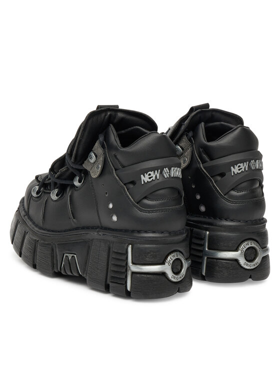 NEW ROCK NEW ROCK Laisvalaikio batai M-106-VS1 Juoda