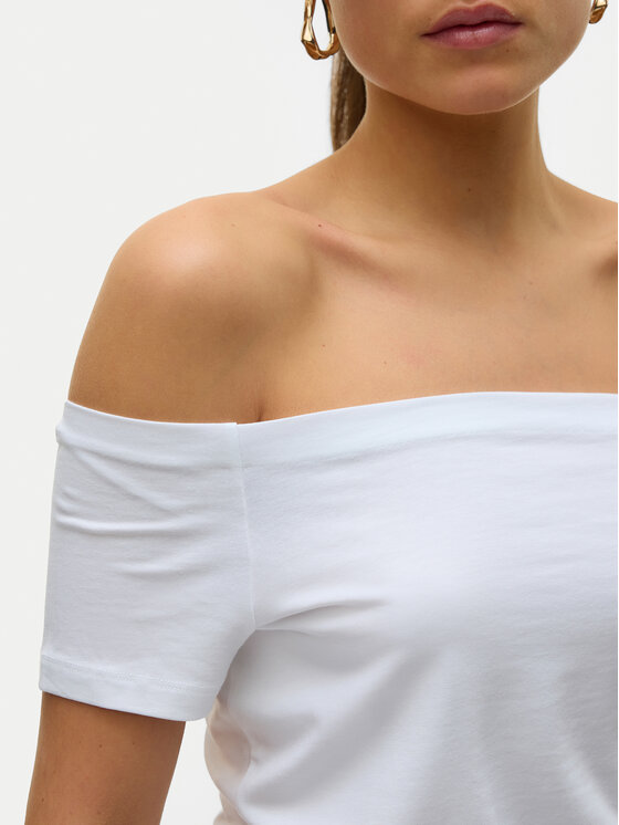 Vero Moda Vero Moda Μπλουζάκι Panda 10325598 Λευκό Regular Fit