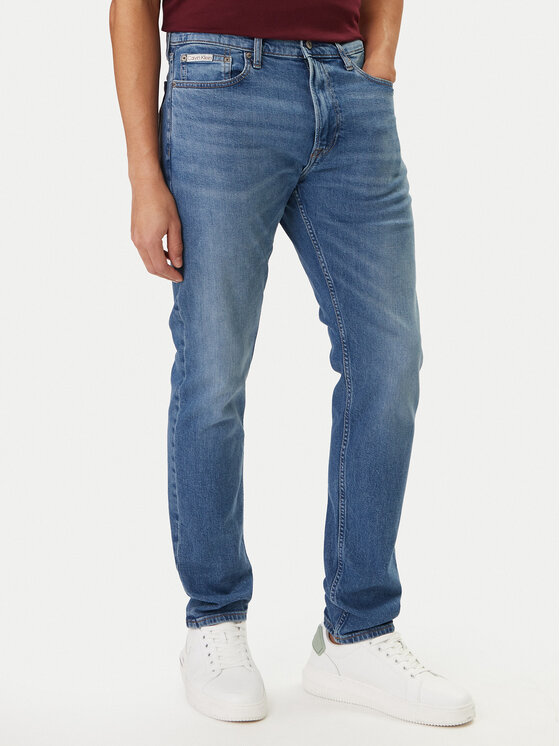 Calvin Klein Jeans Calvin Klein Jeans Džínsy LV04RF949G Modrá Tapered Fit