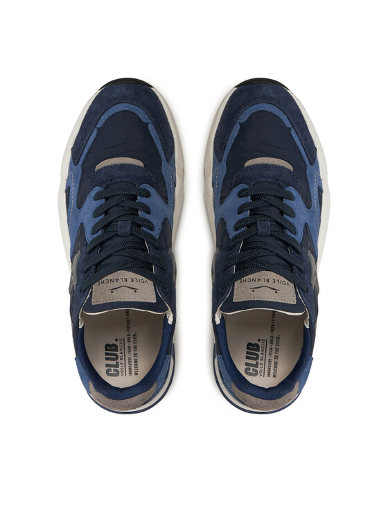 Voile Blanche Voile Blanche Sneakersy Club19 0012018288.02.1C24 Tmavomodrá