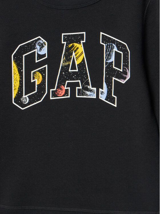 Gap Gap Felpa 531000-05 Nero Regular Fit