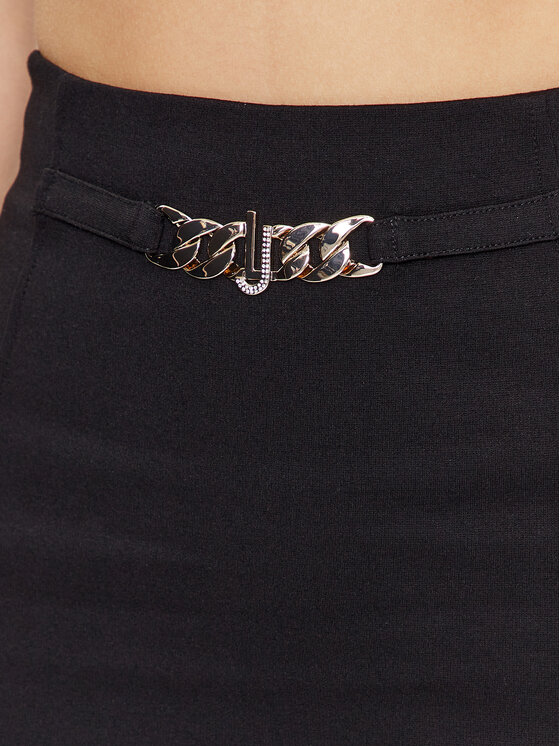 Liu Jo Liu Jo Ravno krilo CF3062 J1857 Črna Slim Fit