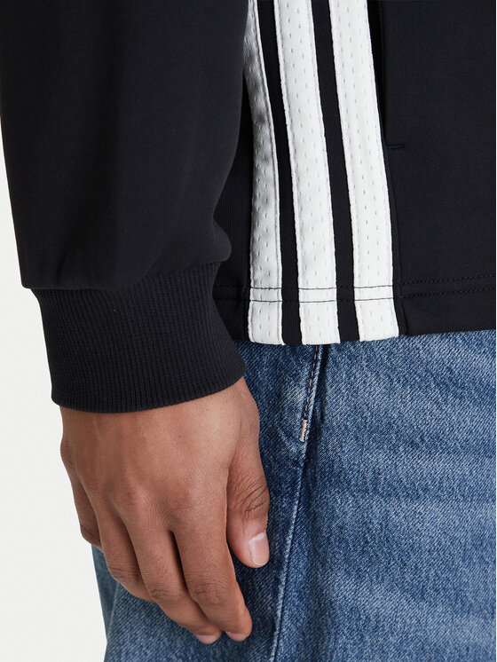 adidas adidas Суитшърт Stadium Graphic KD0287 Черен Loose Fit