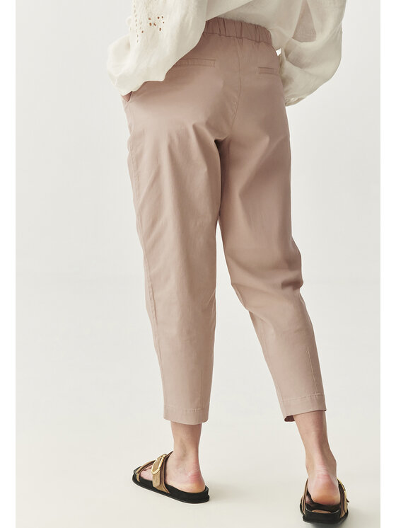 TATUUM TATUUM Kalhoty z materiálu DARLINO Béžová
